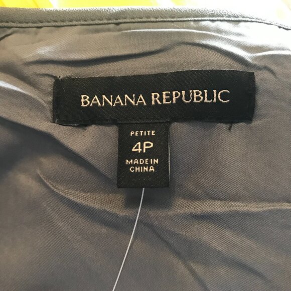 Banana Republic | Gray Pintuck Dress - Picture 8 of 11